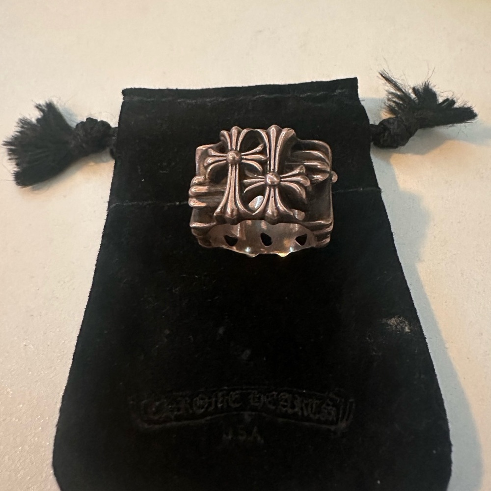 CHROME HEART Cemetery Square Ring